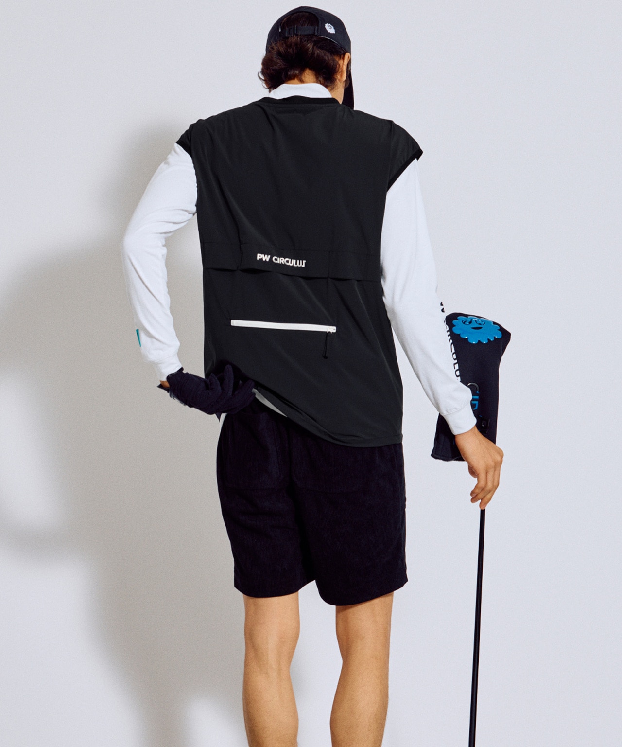 PWCIRCULUS,ピーダブ,PW,ゴルフウエア,MENS,ゴルフ,２WAY,寒暖差,気温24度,気温25度,気温26度,気温27度,JRPNGW0301