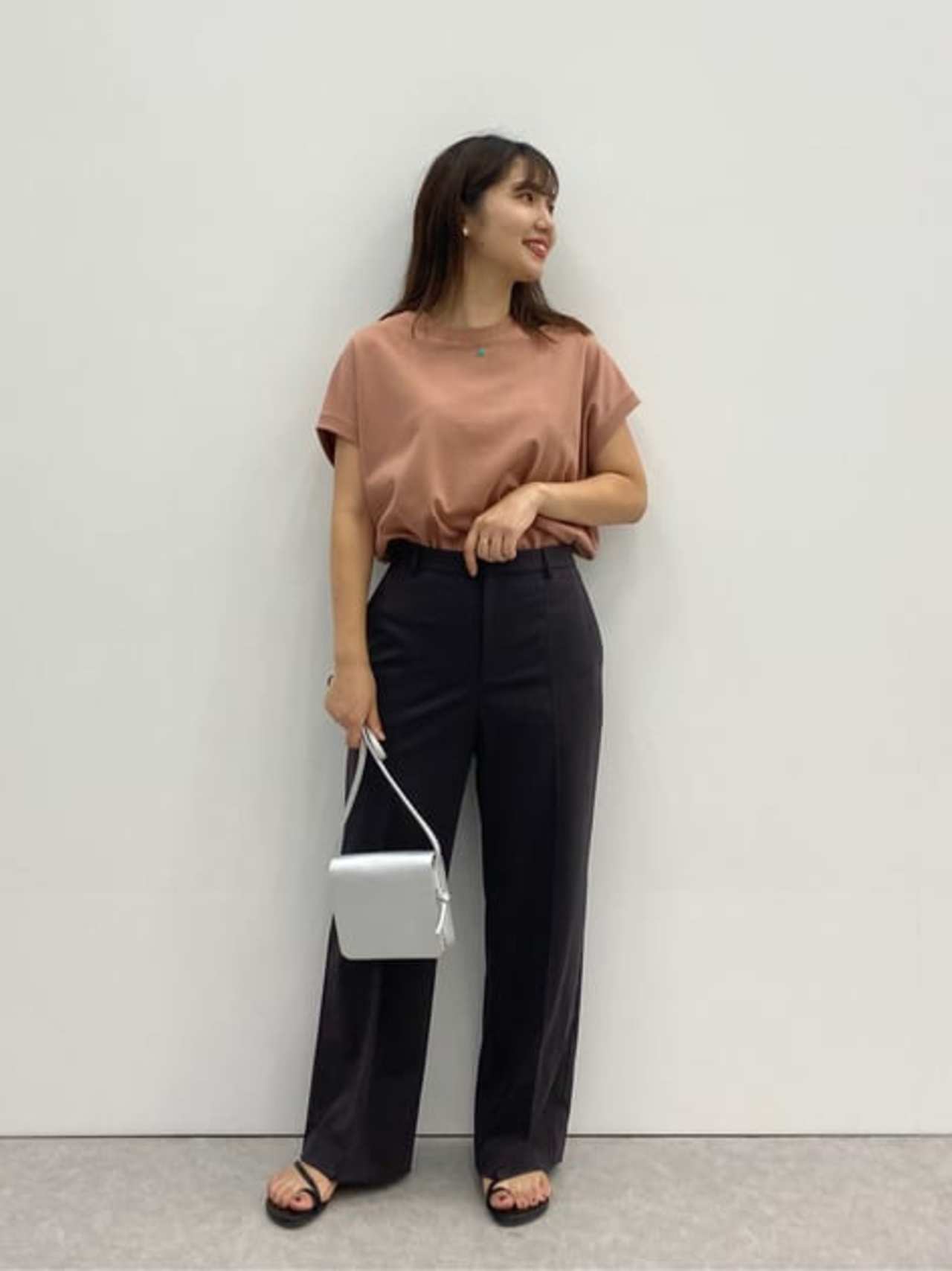 【ONWARD MAG】ボリュームコットン フレンチスリーブ TEE(番号2K82)