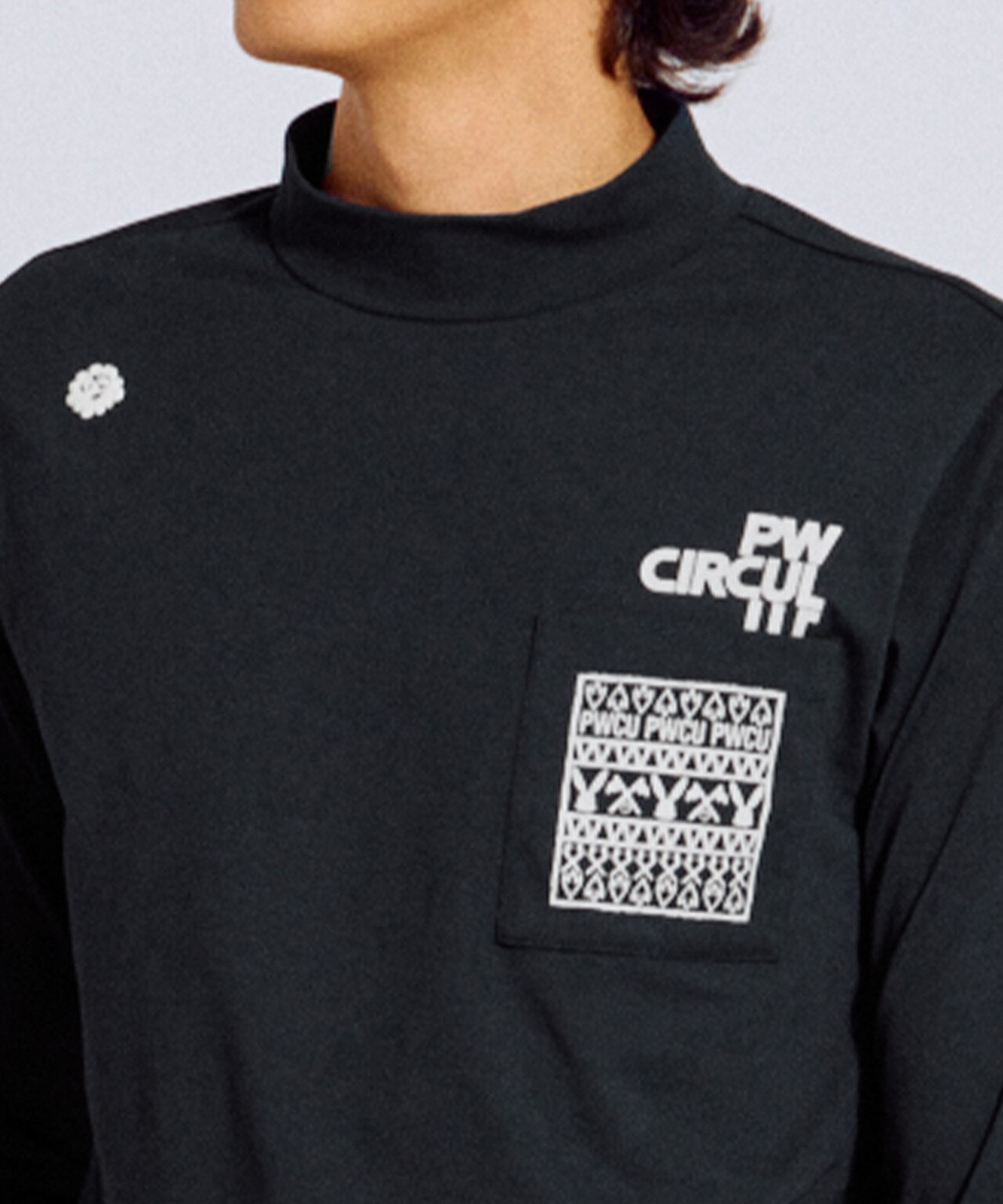 PWCIRCULUS,ピーダブ,PW,ゴルフウェア,モックネック,おススメ,MENS,2025秋冬,新作ウエア