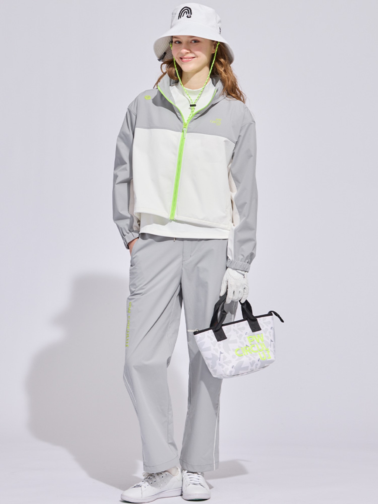 PWCIRCULUS,ピーダブ,PW,ゴルフウェア,ゴルフウェア,春,花粉対策,花粉が付きにくいブルゾン