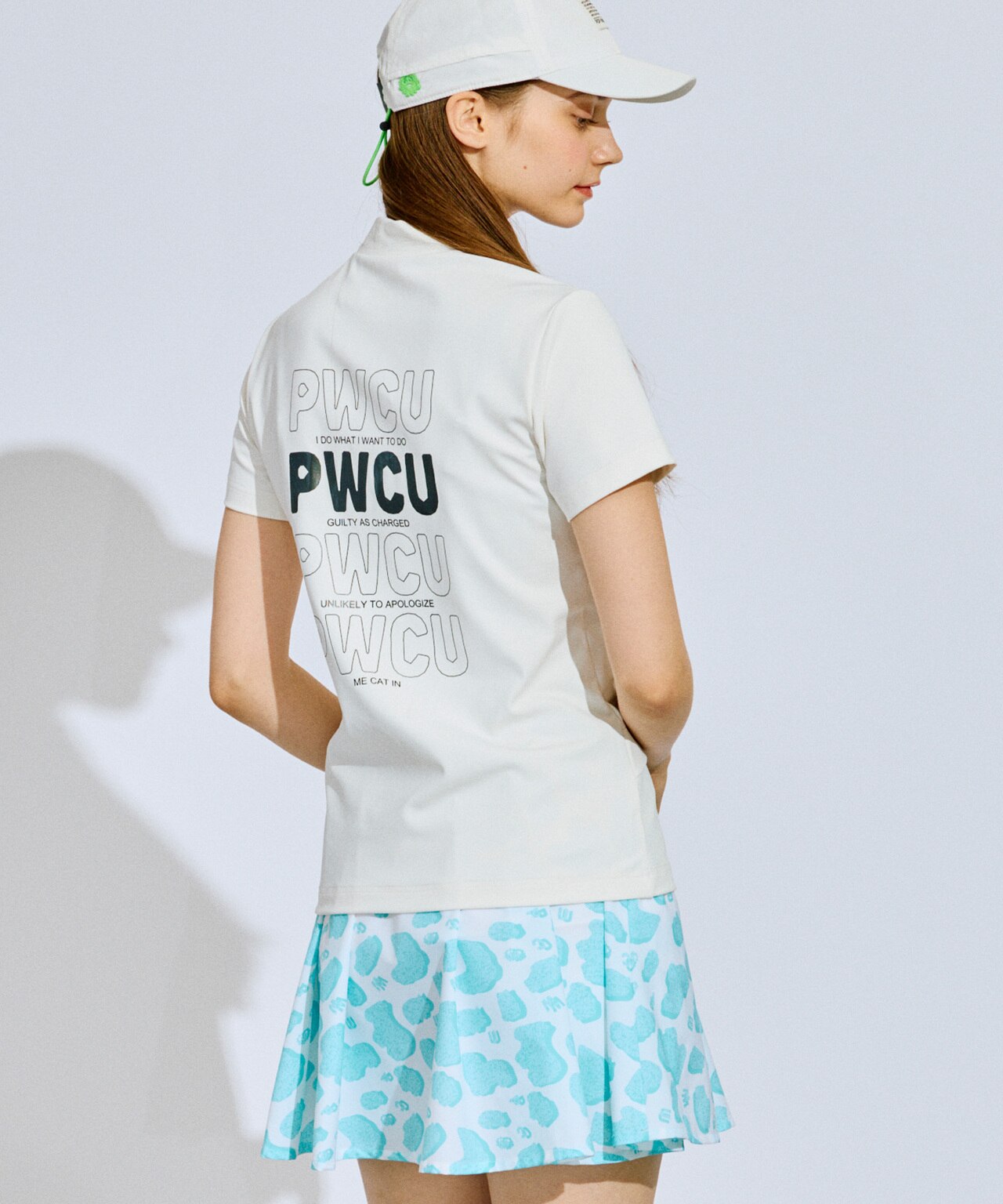 PWCIRCULUS,ピーダブ,PW,ゴルフウエア,モックネック,おススメ,LEDIES,WOMENS,2025春夏,新作ウエア,ポケットモック