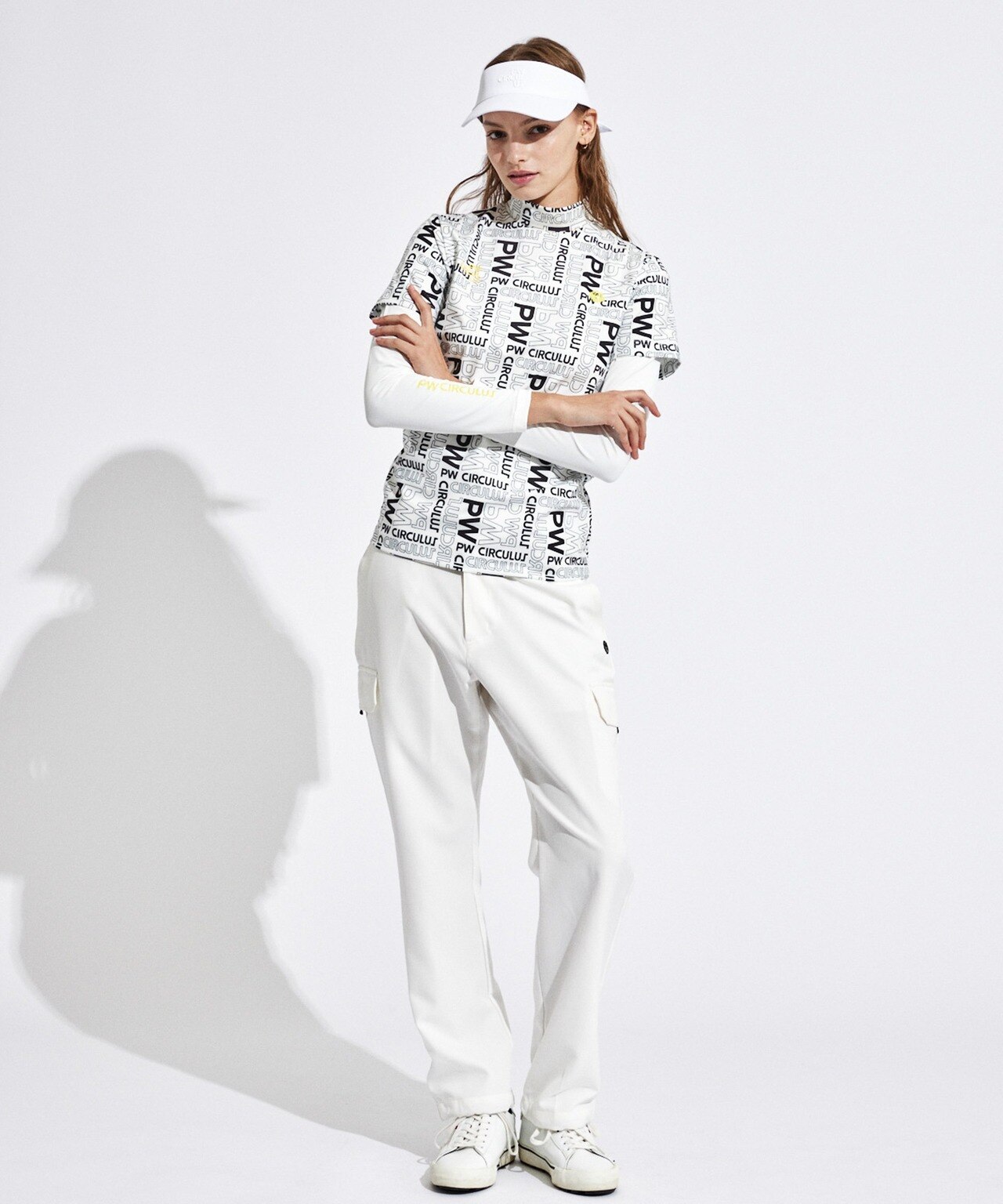 PWCIRCULUS,ピーダブ,PW,ゴルフウエア,おススメ,レディース,LADIES,WOMENS,阿部プロ,阿部 未悠,ゴルフプレー,UV