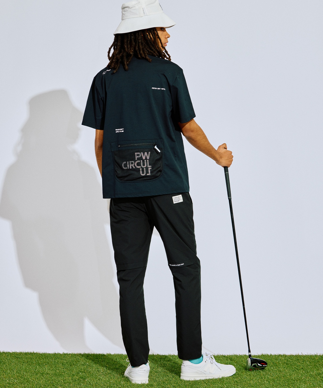 PWCIRCULUS,ピーダブ,PW,ゴルフウエア,モックネック,おススメ,MENS,2025春夏,新作ウエア,ニットモック