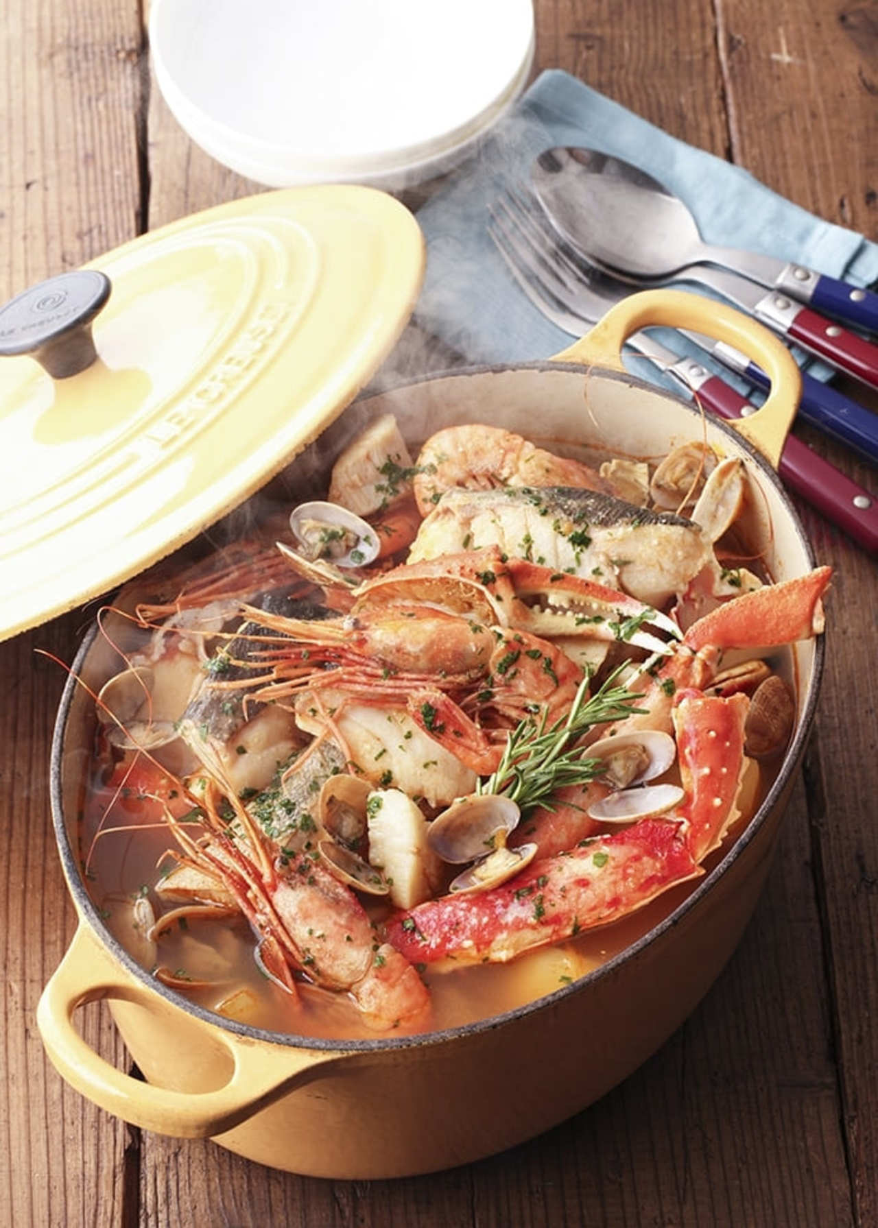 贅沢な海鮮鍋