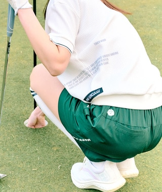 PWCIRCULUS,ピーダブ,PW,ゴルフウェア,パンツ,ゴルフパンツ,ボトム,WOMENS,LADIES,2026春夏,新作ウェア,機能性,シンプル,ショーツ,ゴルフ