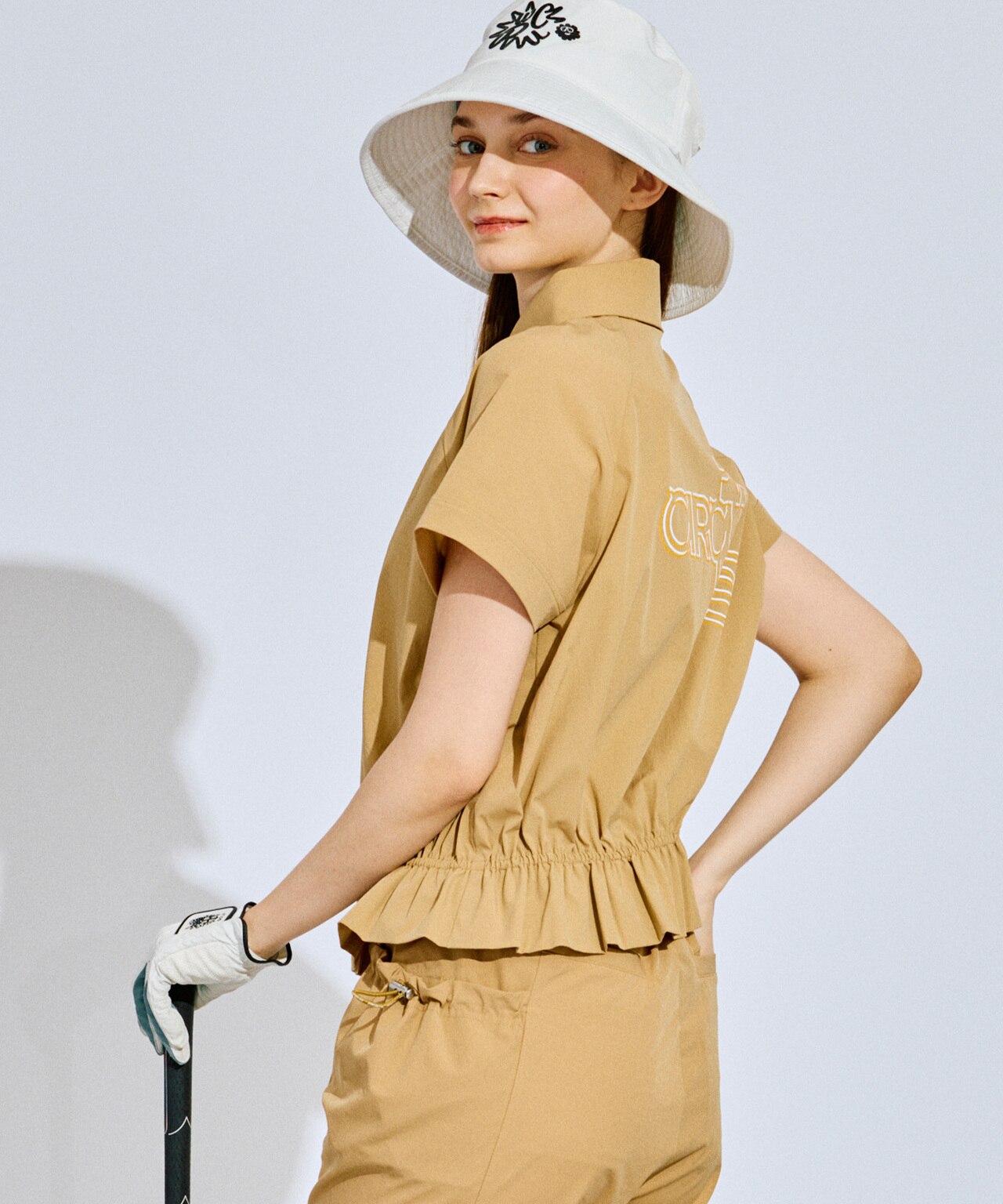 PWCIRCULUS,ピーダブ,PW,ゴルフウエア,モックネック,おススメ,LEDIES,WOMENS,2025春夏,新作ウエア,シャツ