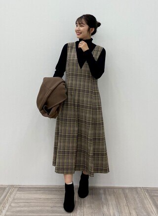 【洗える】アンチピリングリブ ニット