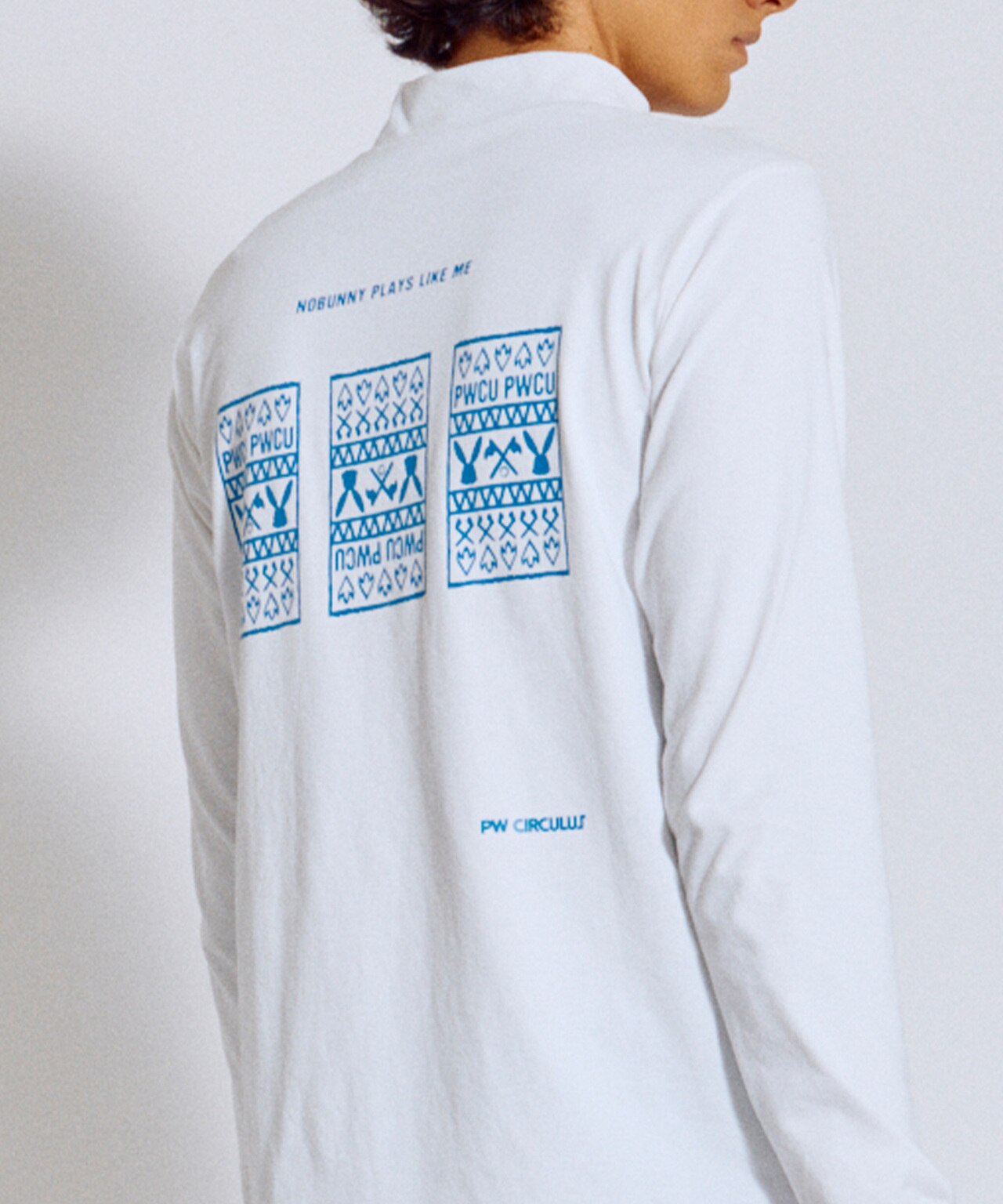 PWCIRCULUS,ピーダブ,PW,ゴルフウエア,モックネック,おススメ,MENS,2025春夏,新作ウエア,グラフィックT