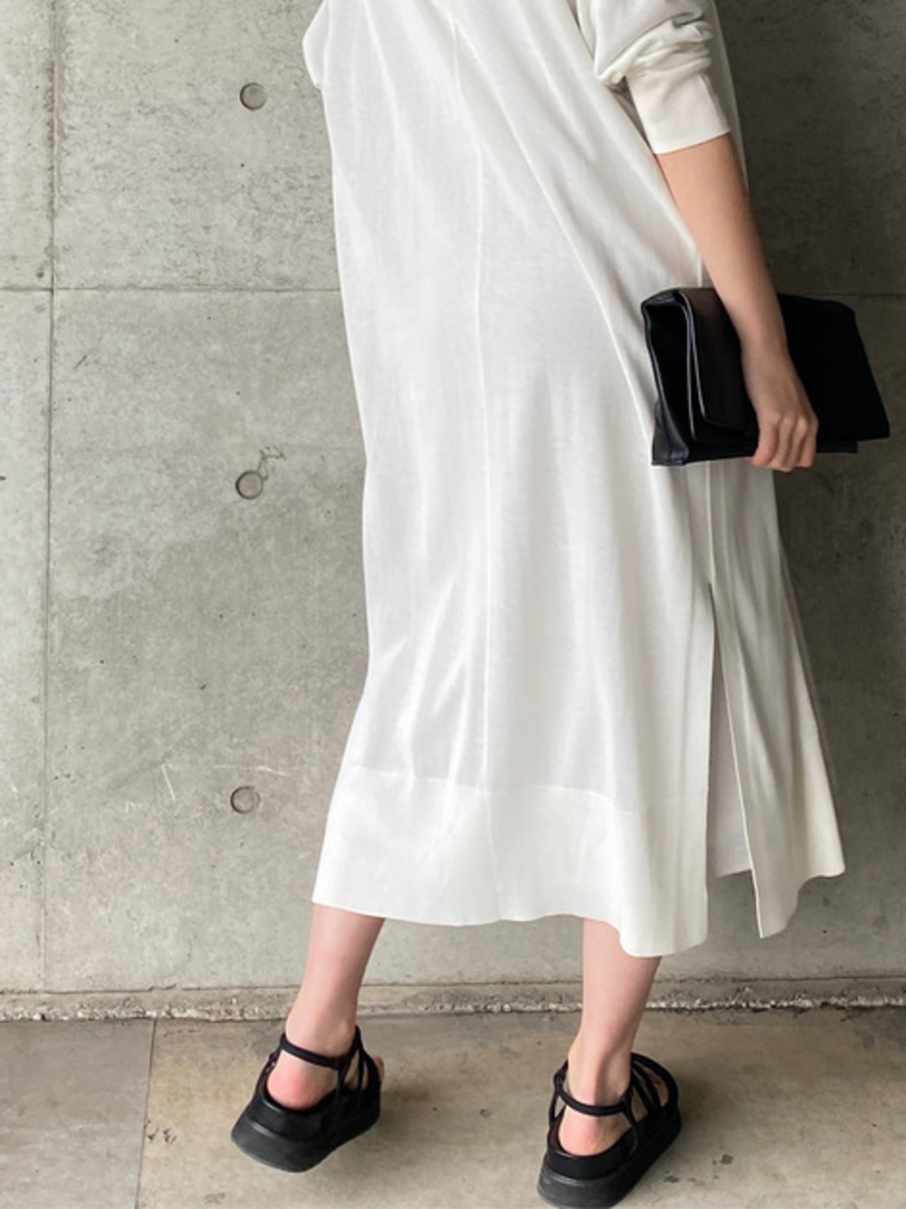 【お家時間を快適&贅沢に】リッチ素材ロングカーディガン