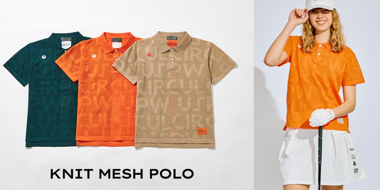 PWCIRCULUS,ピーダブ,PW,ゴルフウエア,モックネック,おススメ,MENS,2025春夏,新作ウエア