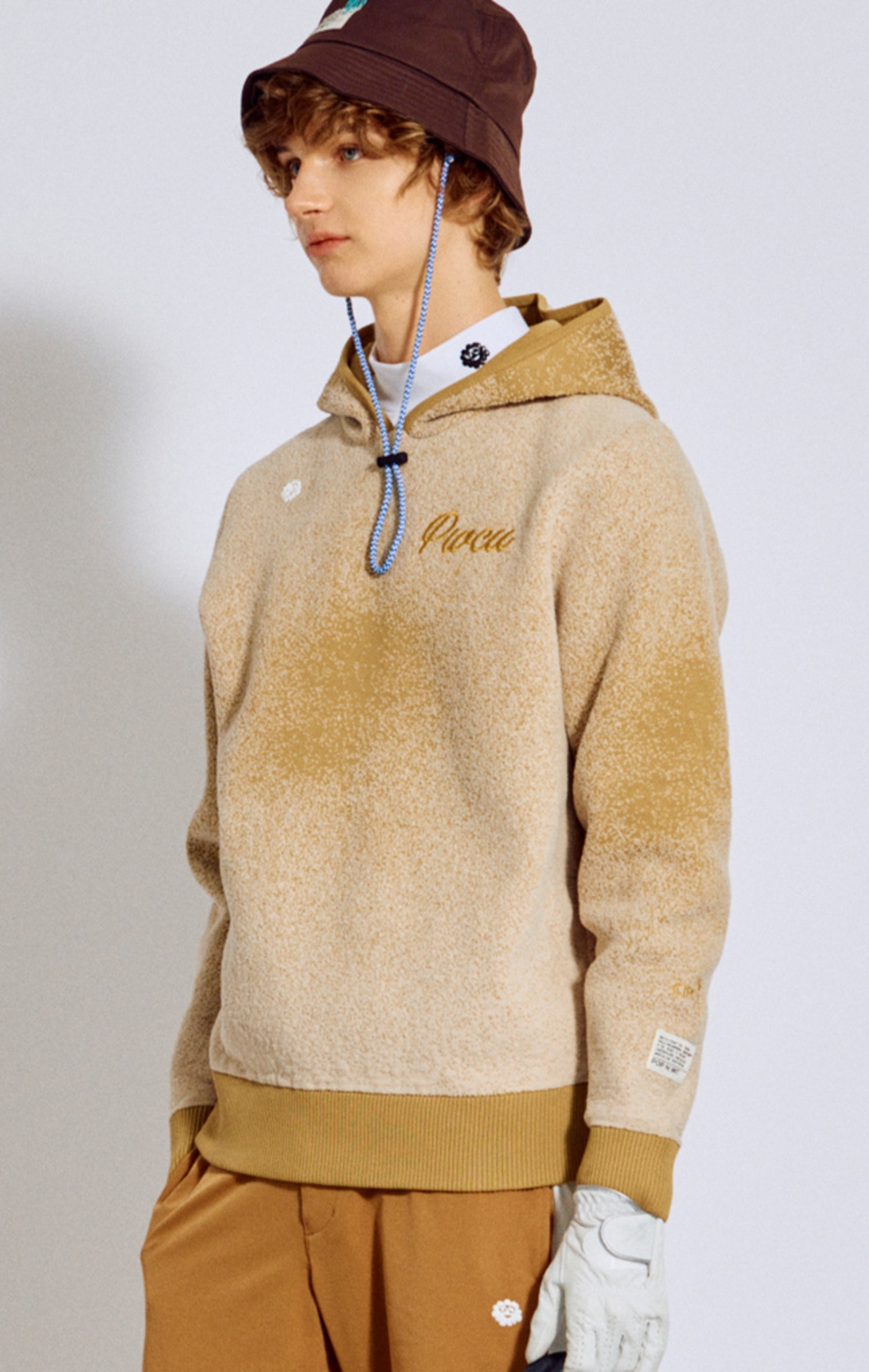 PWCIRCULUS,ピーダブ,PW,ゴルフウエア,おススメ,MENS,阿部プロ,阿部 未悠,ゴルフプレー,キルティング,キルティングブルゾン,ゴルフウェア