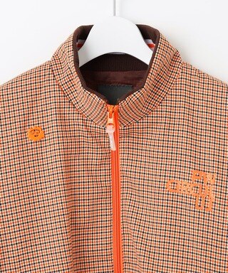 PW,PW CIRCULUS,ゴルフジャケット,ジャンパー,ブルゾン,ゴルフウエア,ゴルフ,秋ゴルフ,オレンジ系