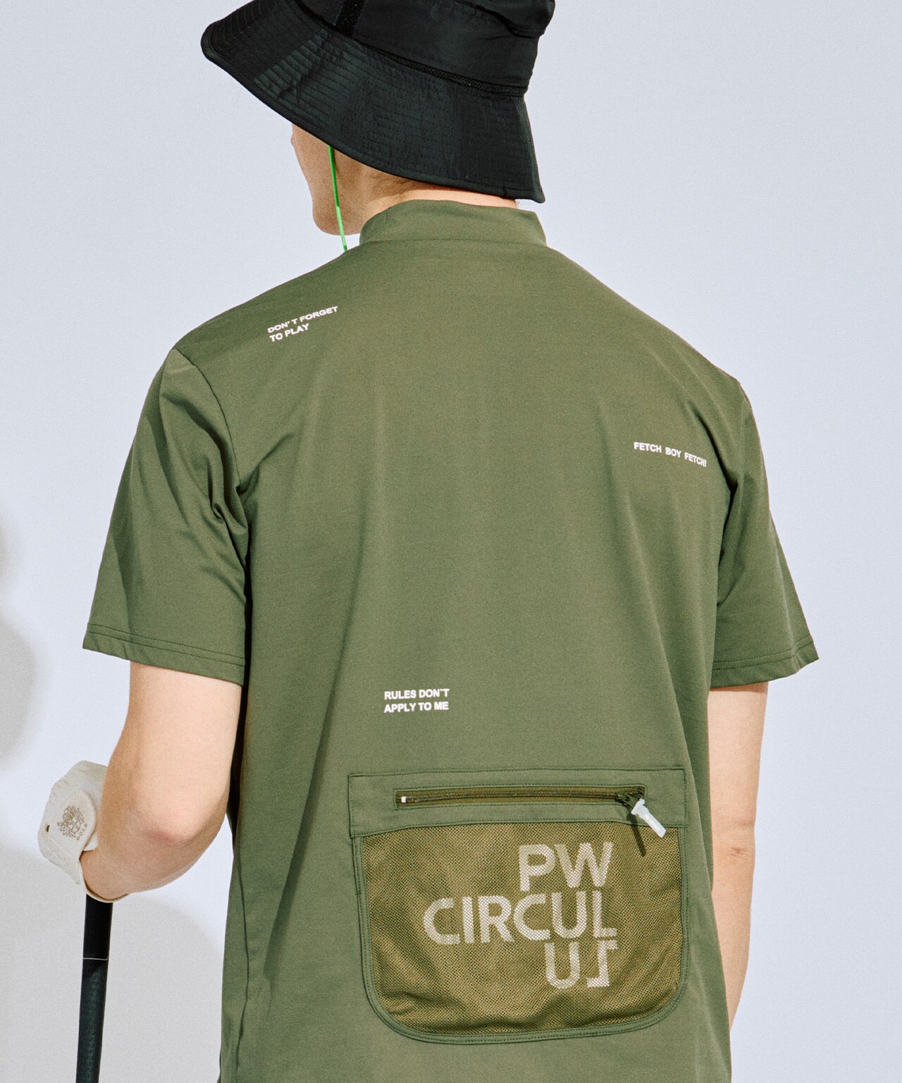 PWCIRCULUS,ピーダブ,PW,ゴルフウエア,モックネック,おススメ,MENS,2025春夏,新作ウエア,ニットモック
