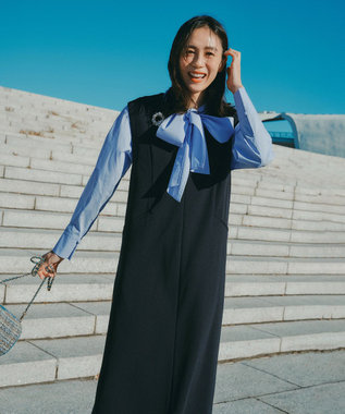 【セレモニー】BEAUTY MOVE キーネック ジャンスカ